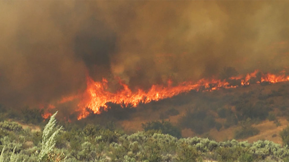 Yakima Co. wildfire burns 4,000 acres, threatens elk preserve KOMO