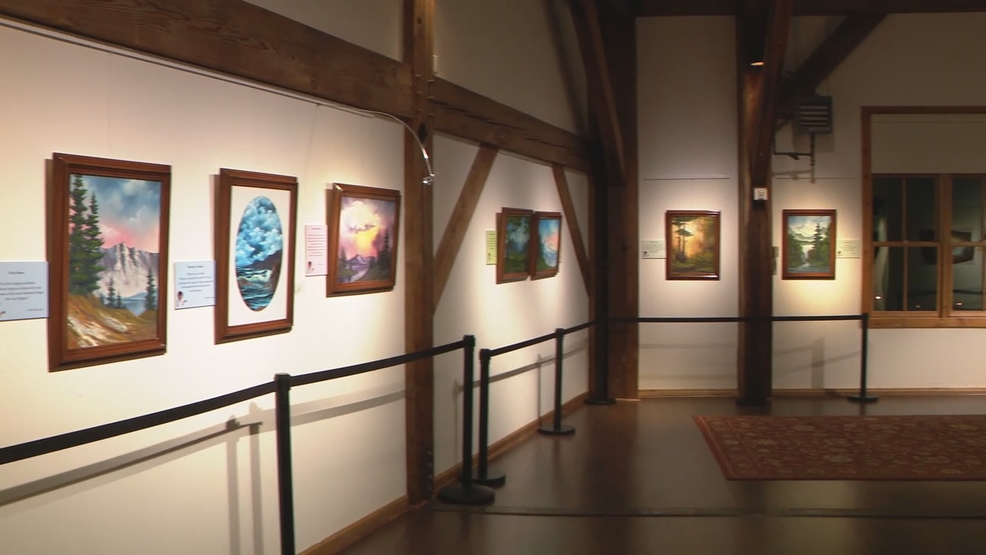 Exhibit of Bob Ross paintings opens at Loudoun County, Virginia arts