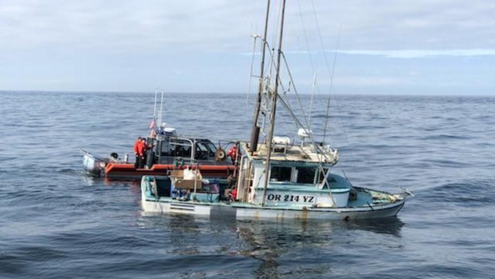 Coast Guard Rescues Fisherman Before Boat Sinks Off Southern Oregon ...