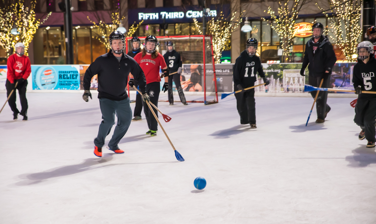 Broomball Is One Of The Best Options For Outdoor Exercise In Winter Cincinnati Refined