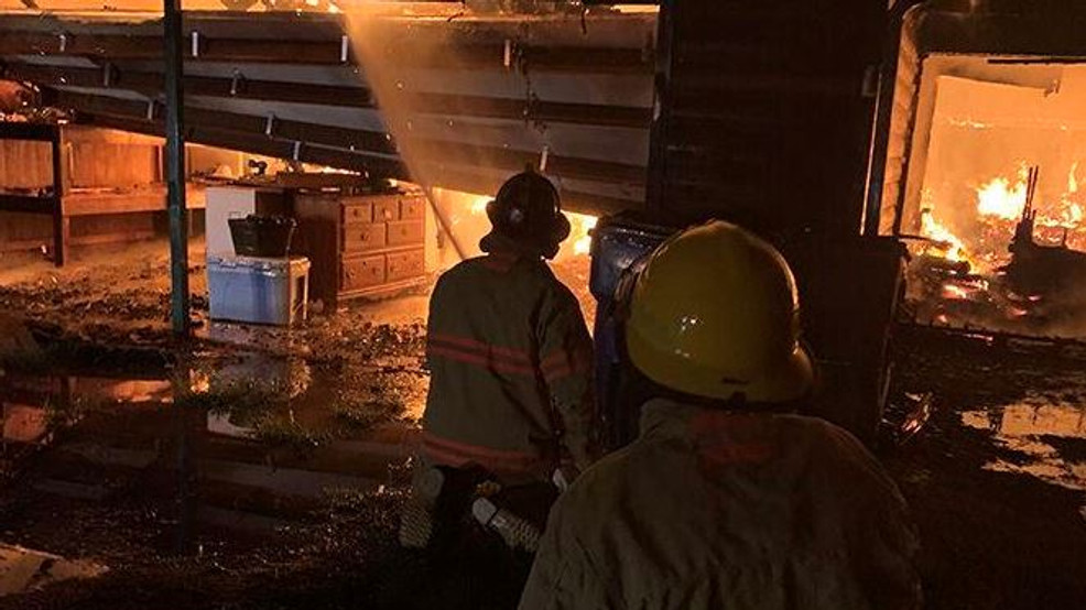 Fire destroys home near Jasper, one fireman injured KFDM