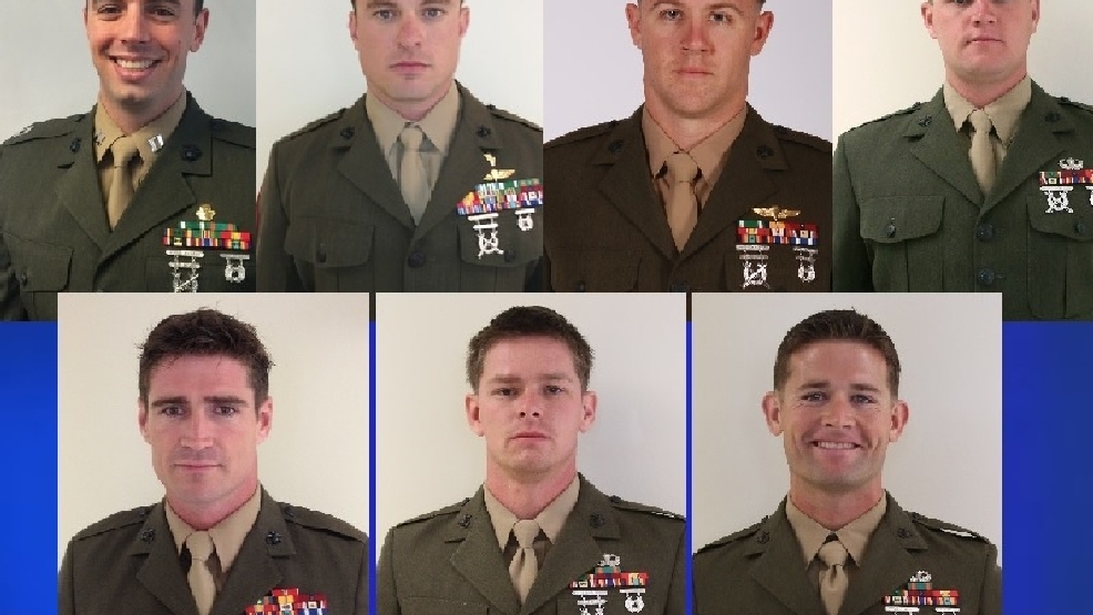 7 Camp Lejeune Marines killed in helicopter crash identified WCTI