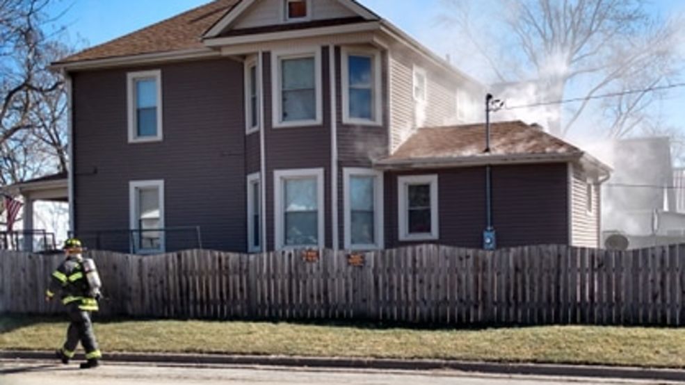 House fire on Bank Street in Keokuk KHQA