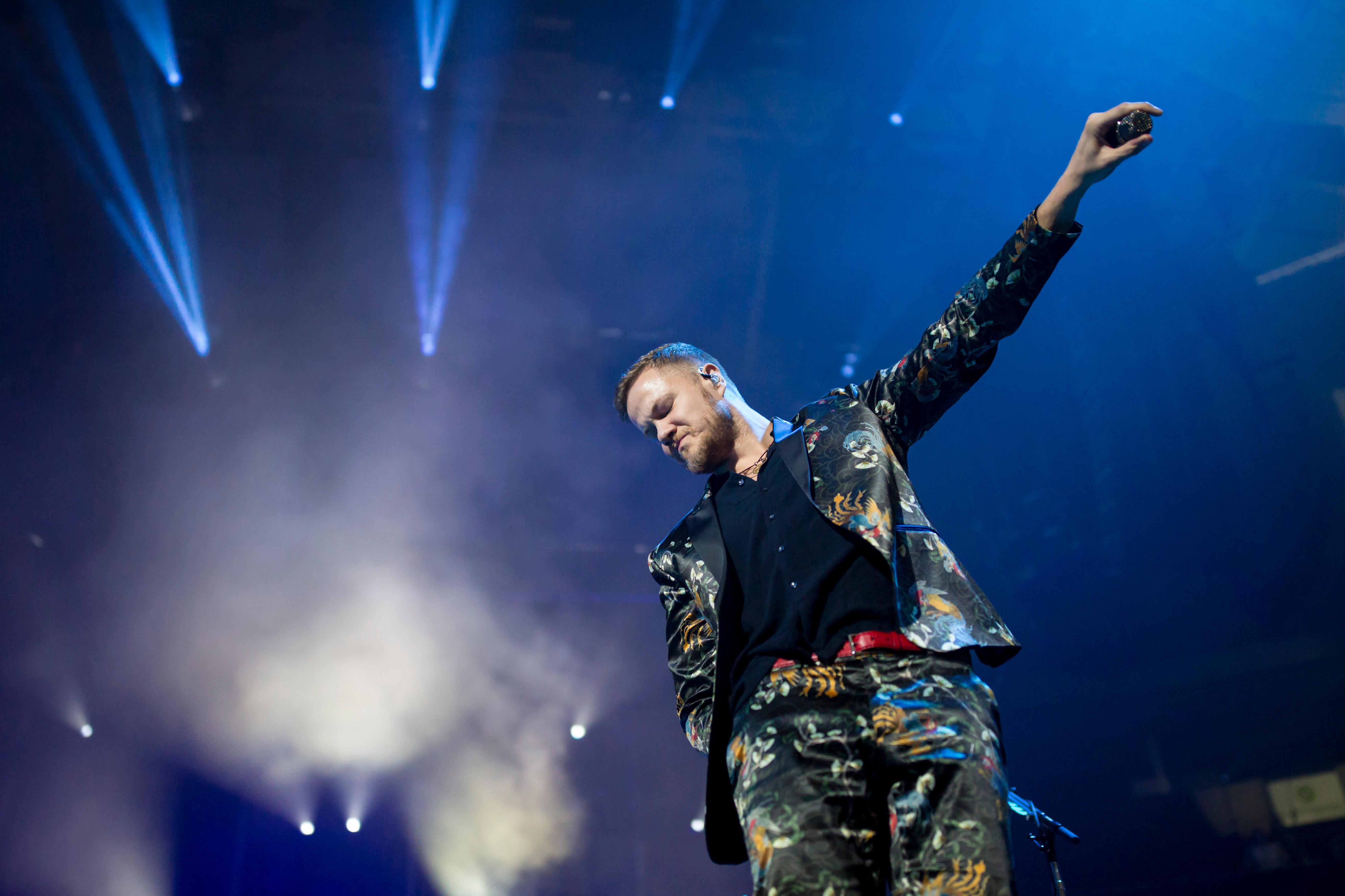 Photos Imagine Dragons bring their Grammy Awardwinning act to