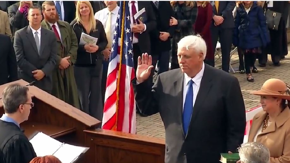 Jim Justice sworn in as West Virginia's new governor, vows to lead