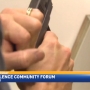 Gun violence community discussion in Kalamazoo 