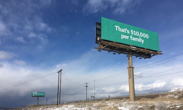 Homie Utah Realtors Wage Billboard Battle Along I 15 Kutv