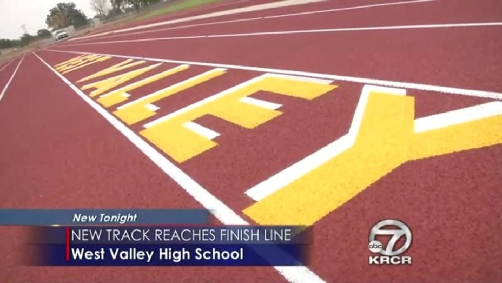 Construction of 1 million track crosses finish line KRCR