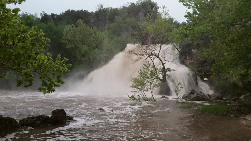 PHOTOS Flooding shuts down Turner Falls KOKH