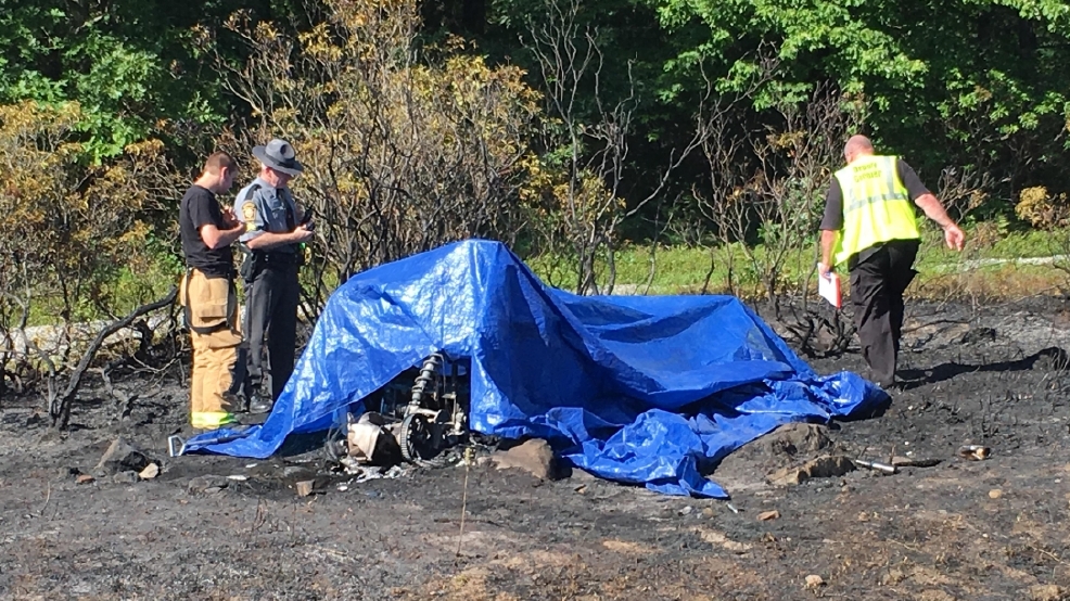 Man dies in fiery slingshot crash in Clearfield County WJAC
