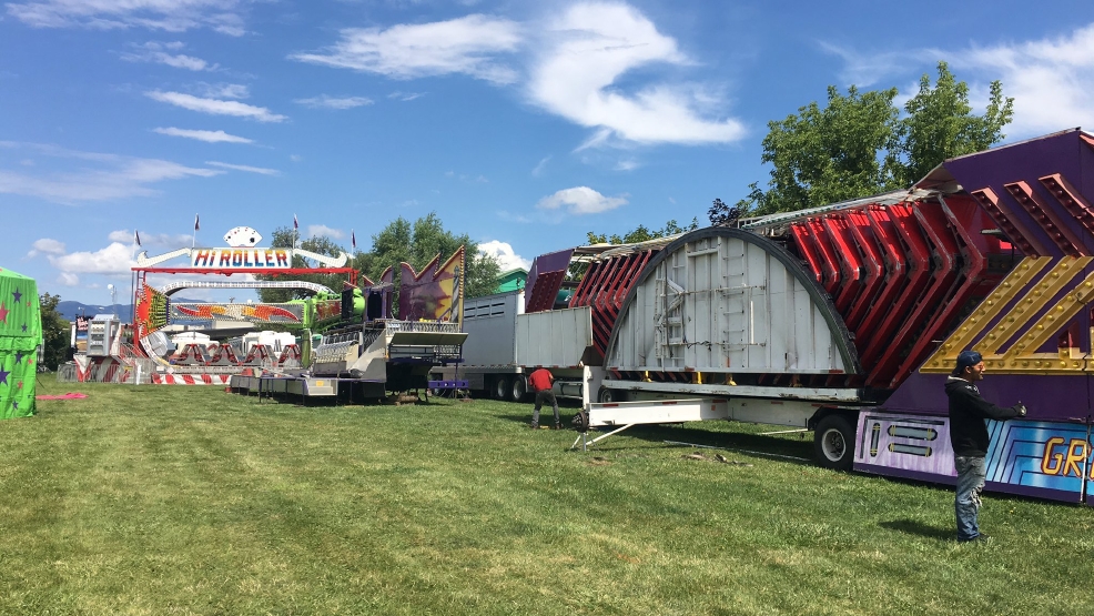 Western Montana Fair rides prepped... KECI