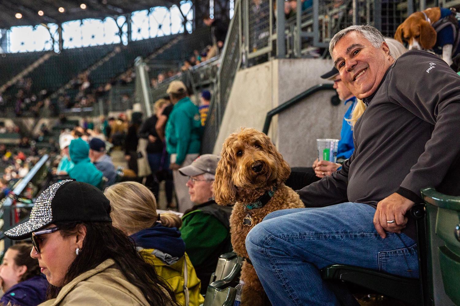 Photos Dogs steal the spotlight at Mariners' first Bark at the Park of