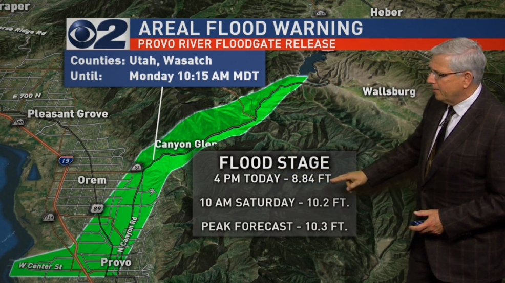 Flood warning issued for two counties in Utah KUTV