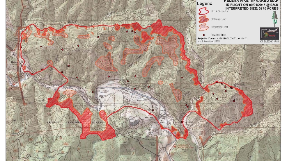 Helena Fire reaches 5,170 acres, 141... KRCR