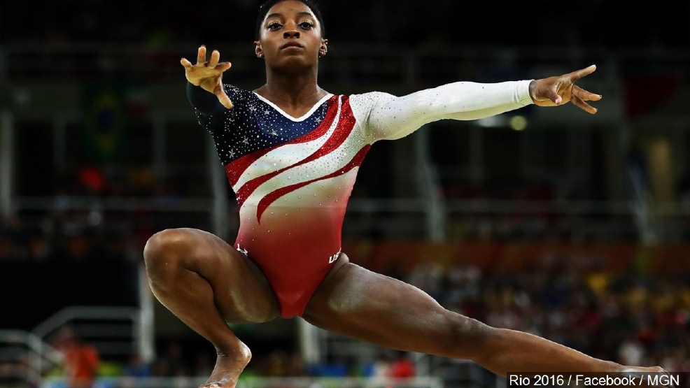 Simone Biles Falls Short Of Gold Medal On The Balance Beam | WTVC