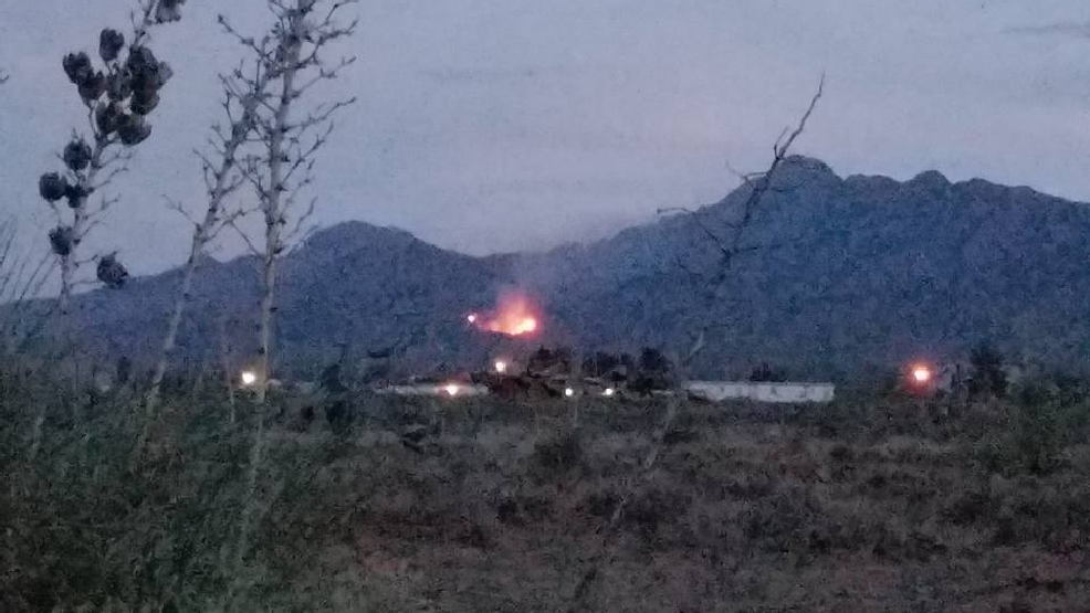 Brush Fire On The Franklin Mountains | KFOX