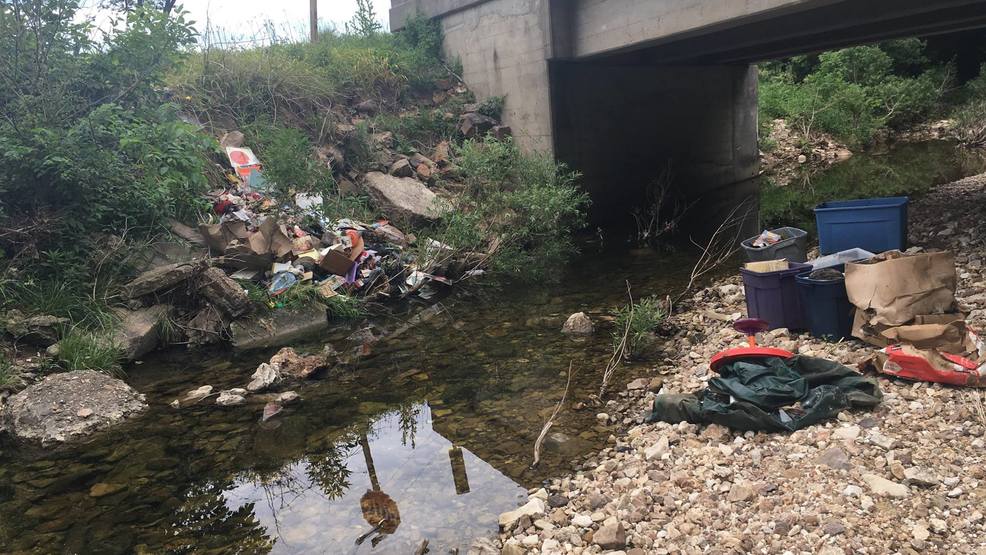 Large amount of trash dumped in Gasconade County creek KRCG