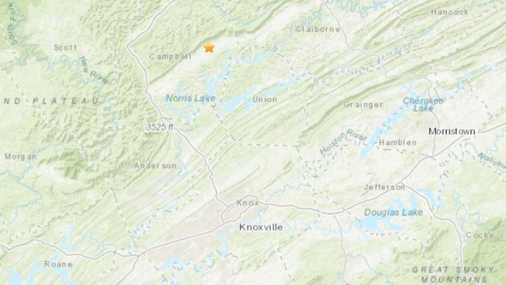 Did You Feel It 2 7 Magnitude Earthquake Reported In Fincastle