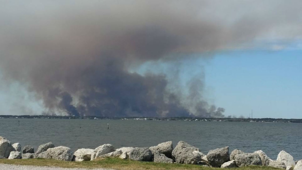 Update Wildfire in Croatan National Forest now 75 contained WCTI