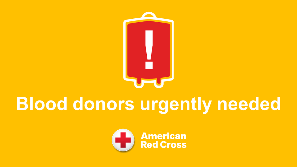 american red cross blood drives