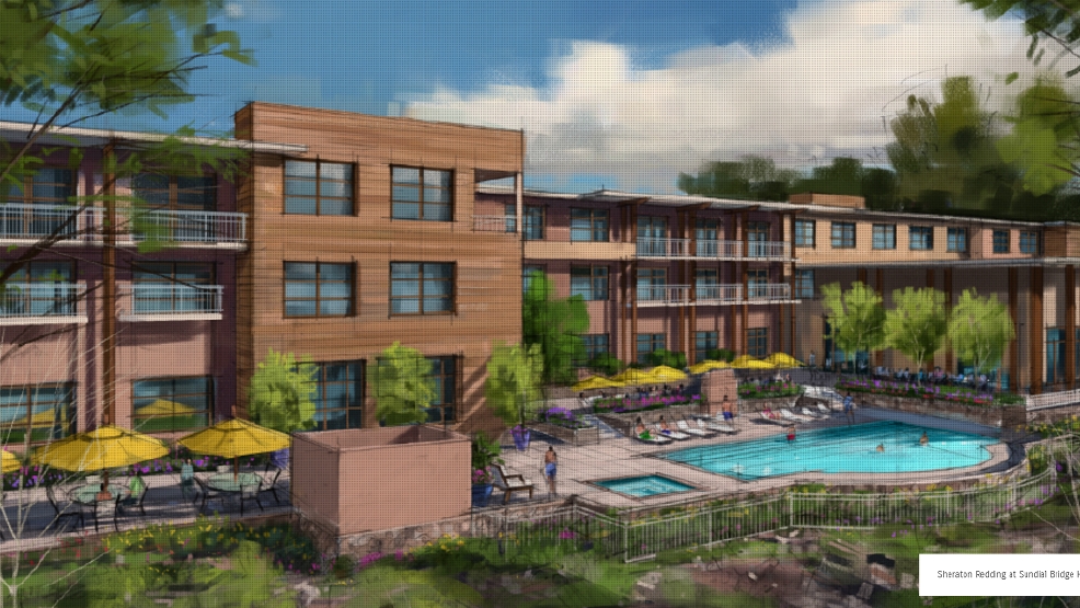Redding Sheraton Hotel Planned To Be Krcr Redding Sheraton Hotel Planned To Be Completed By Fall