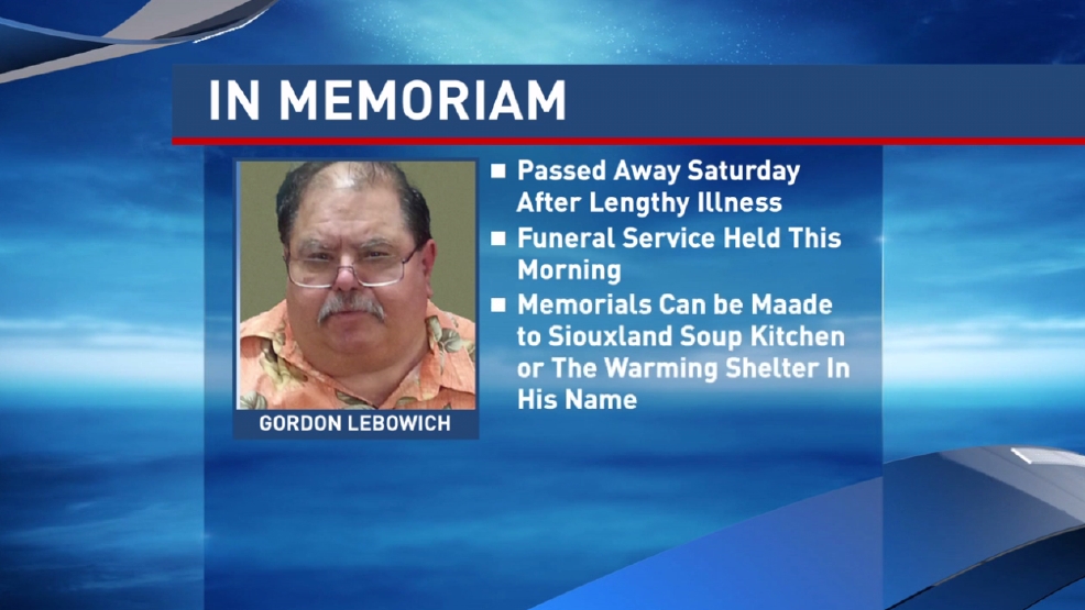 Gordon Lebowich Passes Away Over The Weekend Kmeg