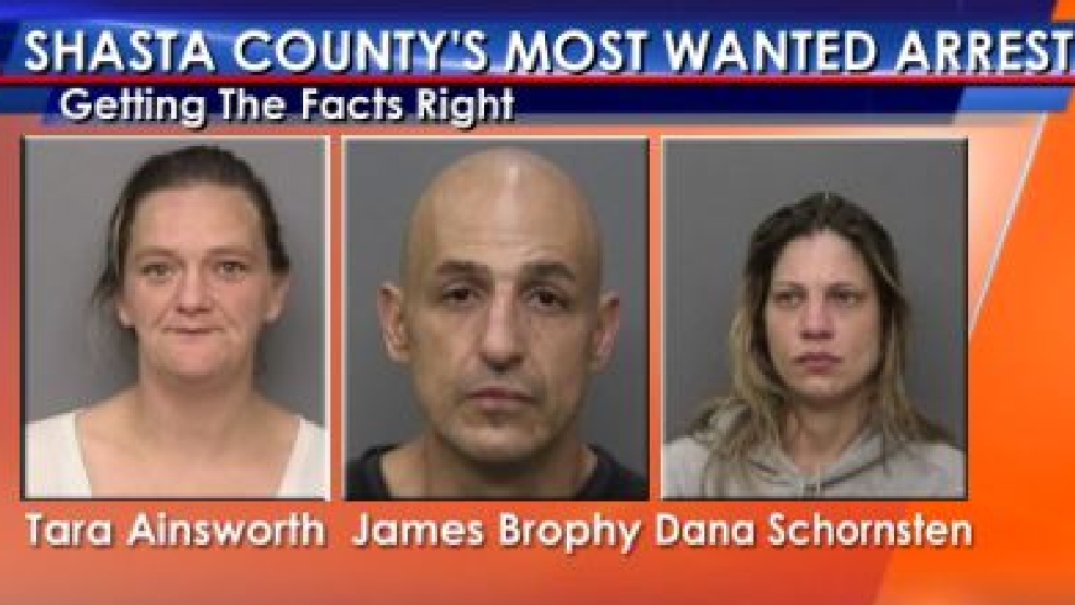 Three Shasta County's Most Wanted arrested KRCR
