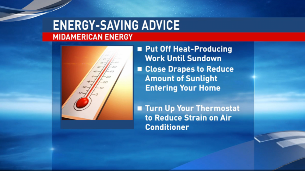 MidAmerican Energy Helping Customers Take Precautions During Heat Wave 