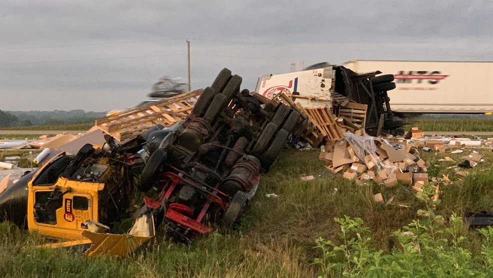 One dead in fiery I70 crash near Boonville, westbound traffic reopened