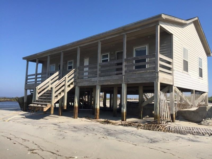 Damage At Cape Lookout National Seashore Wcti
