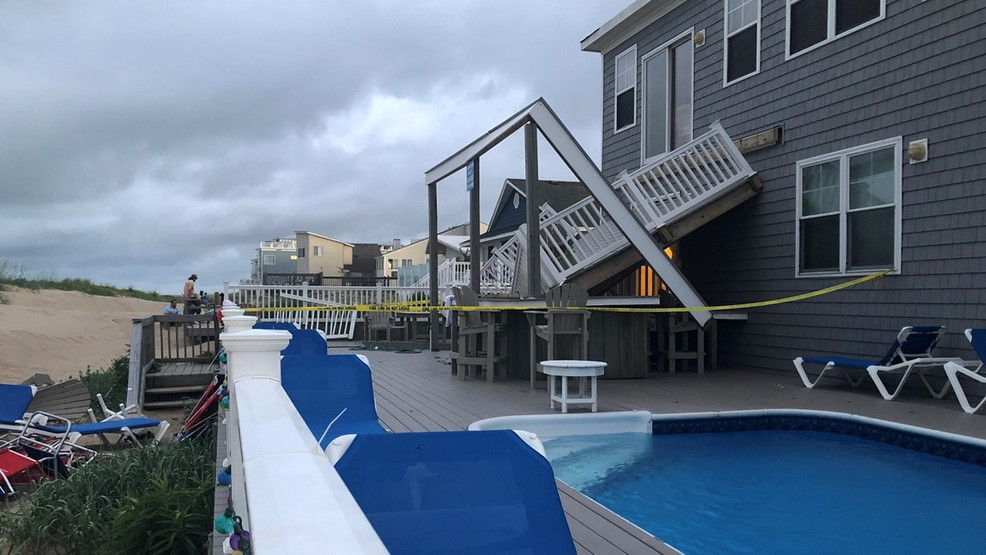 5 Injured After Deck Collapses At Rental House In Virginia Beach WSET